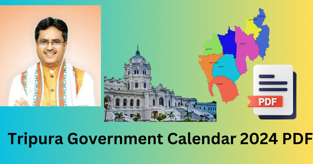 Tripura Government Calendar 2024 PDF