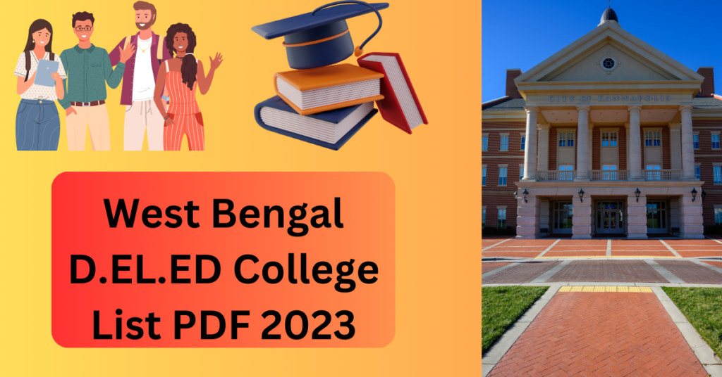 West Bengal D.EL.ED College Cancel List PDF 2023